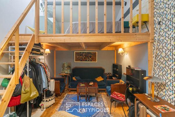 Théâtre et loft d’artiste dans une ancienne menuiserie – La Plaine