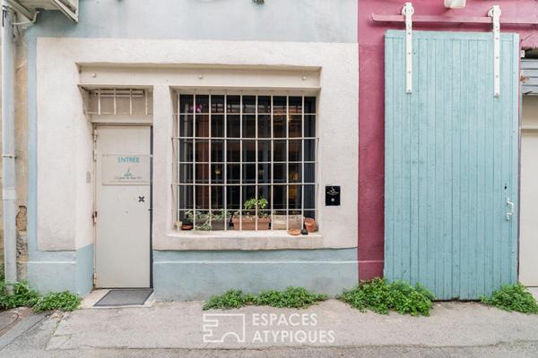 Théâtre et loft d’artiste dans une ancienne menuiserie – La Plaine