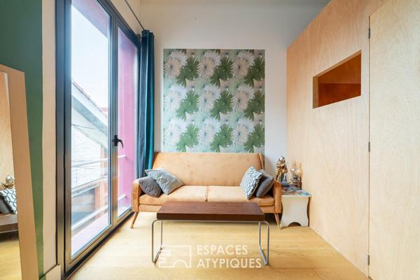 Théâtre et loft d’artiste dans une ancienne menuiserie – La Plaine