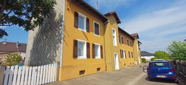 Appartement duplex 3 chambres – 70,60 m² – Cave – Jardin commun – Cernay