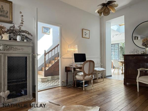 Orléans médiathèque, Dunois, a vendre, maison bourgeoise avec jardin