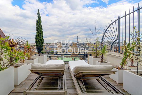 PARIS XVI, Appartement de standing, terrasses Tour Eiffel