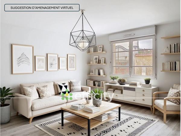 Appartement 3 pièces - 56 m² Exclusivité efficity