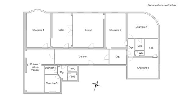 Appartement Levallois-Perret - SAINTE-ODILE