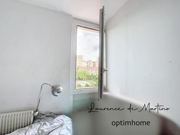 Appartement à vendre La Garenne-Colombes – 2 pièces avec loggia, hauteur et vue dégagée