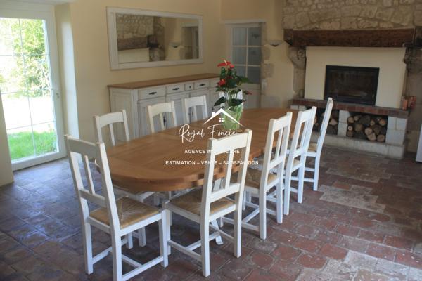 VUE SUR LA CAMPAGNE ET SUR LA PISCINE