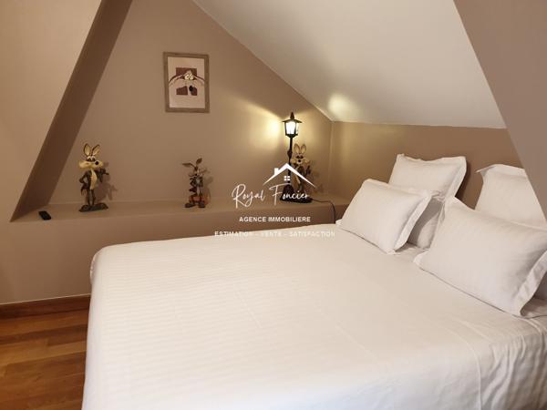 VUE SUR LA CAMPAGNE ET SUR LA PISCINE