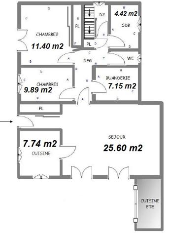 Marseille (13010) Saint Loup: Maison plain pied 80 m2, piscine, terrasse, jardin, vue dégagée, grand garage