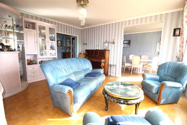 Nevers (58000) Appartement 89 m² – Résidence de standing Les Éduens – Dernier étage avec vue Loire