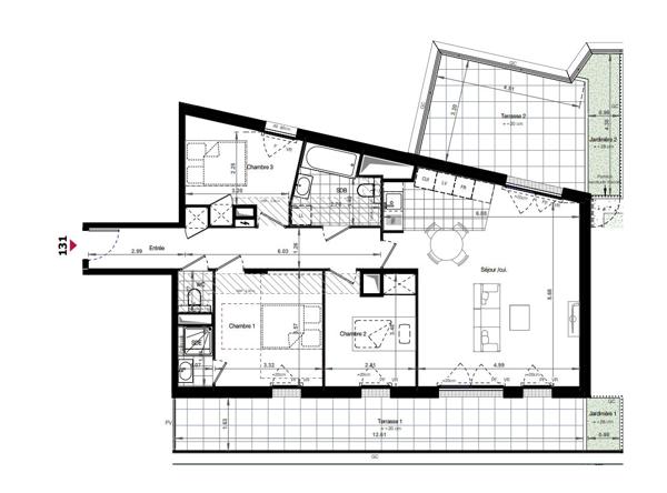 Appartement type 5 situé au Kremlin-Bicêtre