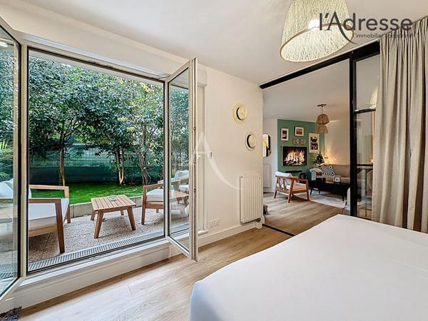 Appartement Puteaux 2 pièce(s) 36 m2/Meublé/Jardin