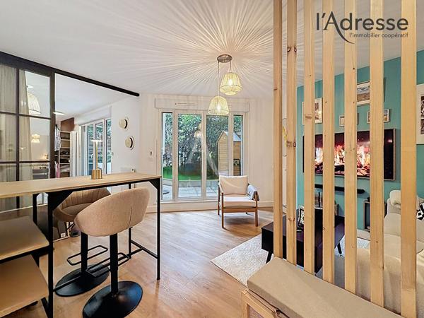 Appartement Puteaux 2 pièce(s) 36 m2/Meublé/Jardin