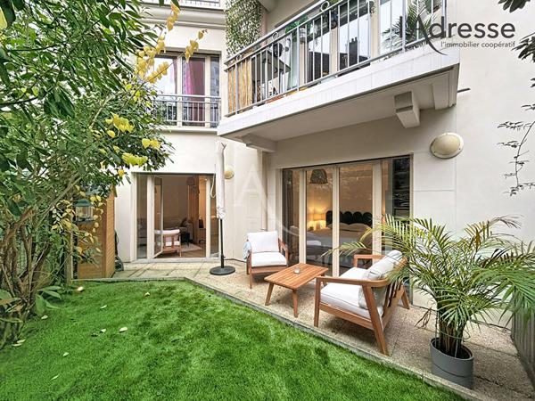 Appartement Puteaux 2 pièce(s) 36 m2/Meublé/Jardin