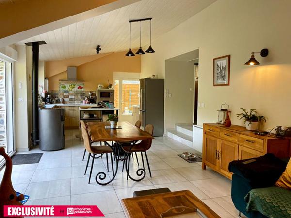 Maison de plain-pied 100 m²  environ, rénovée