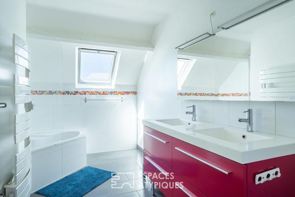 Charmante longère rénovée avec piscine intérieure et dépendance