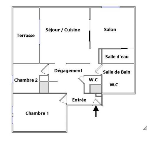 Vente Appartement de luxe Paris 4 3 Pièces 68.34 m²
