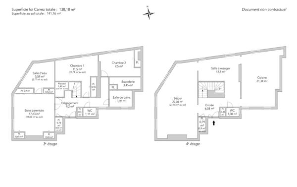 Appartement Paris 5e - PLACE MONGE