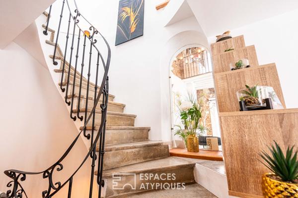 Superbe maison de village rénovée avec cour intérieure