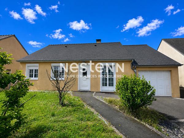 Jolie maison de plain-pied 74.69 m² avec 3 chambres, jardin à vendre à Montval-sur-Loir, quartier résidentiel calme de Château-du-Loir (72500)
