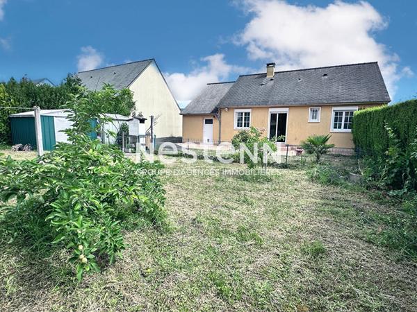 Jolie maison de plain-pied 74.69 m² avec 3 chambres, jardin à vendre à Montval-sur-Loir, quartier résidentiel calme de Château-du-Loir (72500)