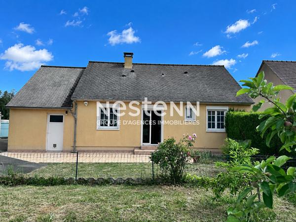 Jolie maison de plain-pied 74.69 m² avec 3 chambres, jardin à vendre à Montval-sur-Loir, quartier résidentiel calme de Château-du-Loir (72500)