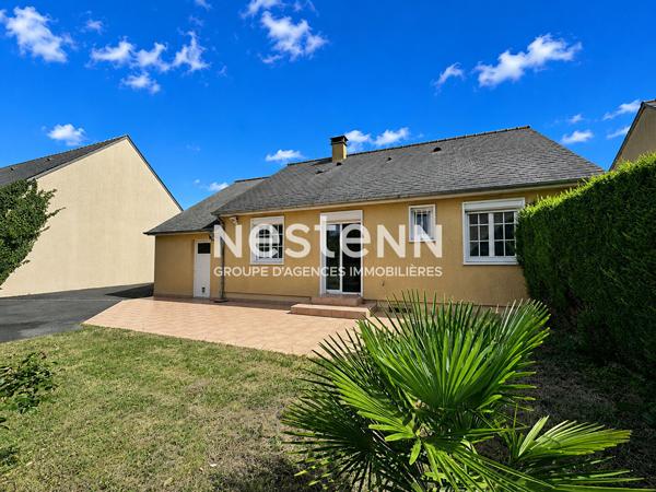 Jolie maison de plain-pied 74.69 m² avec 3 chambres, jardin à vendre à Montval-sur-Loir, quartier résidentiel calme de Château-du-Loir (72500)