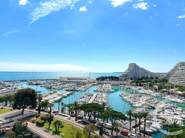 Appartement T2 à vendre  2 pièces - 48 m 2   VILLENEUVE LOUBET  - 06