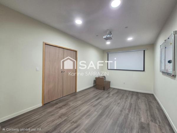 216 m² d'espace professionnel au coeur d'Avranches