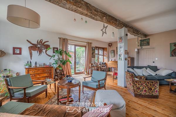 Ancienne ferme avec vue sur la cluse de Voreppe