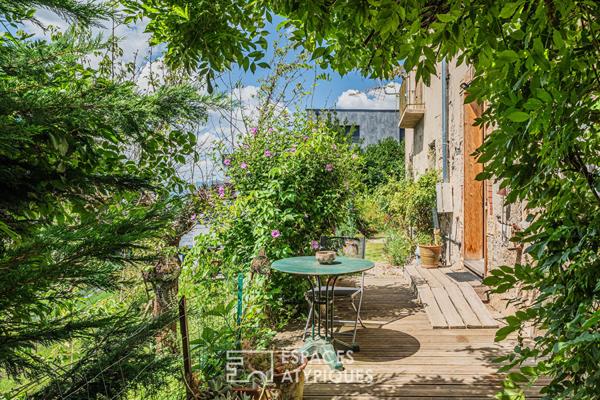 Ancienne ferme avec vue sur la cluse de Voreppe