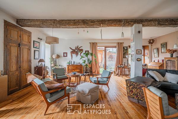 Ancienne ferme avec vue sur la cluse de Voreppe