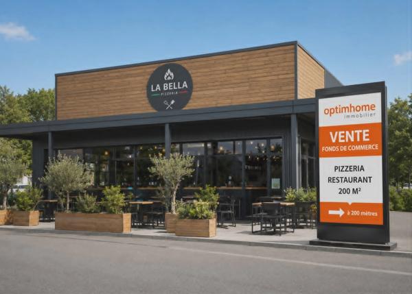Fonds de commerce - PIZZERIA – RESTAURANT – EMPLACEMENT STRATÉGIQUE – ÉTABLISSEMENT CLÉ EN MAIN - Proche de MUZILLAC (56)