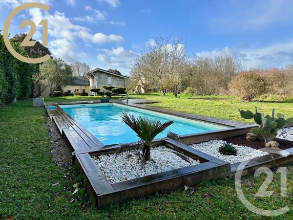 Maison à vendre  5 pièces - 130 m 2   CREON  - 33