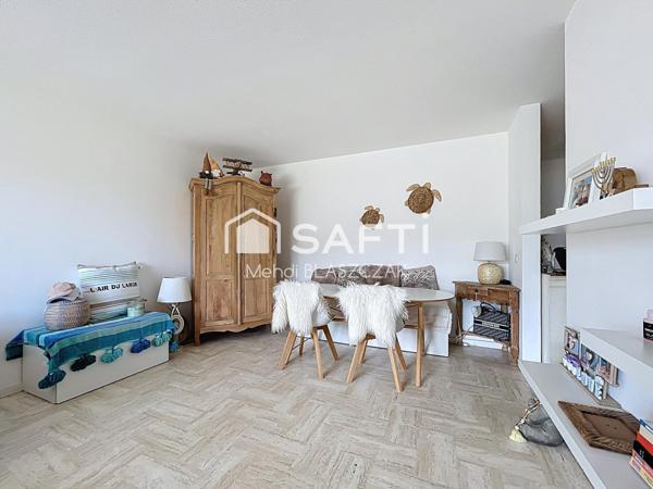 3 pièces vue mer, golf et piscine