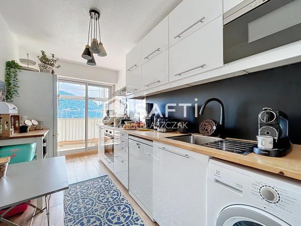 3 pièces vue mer, golf et piscine