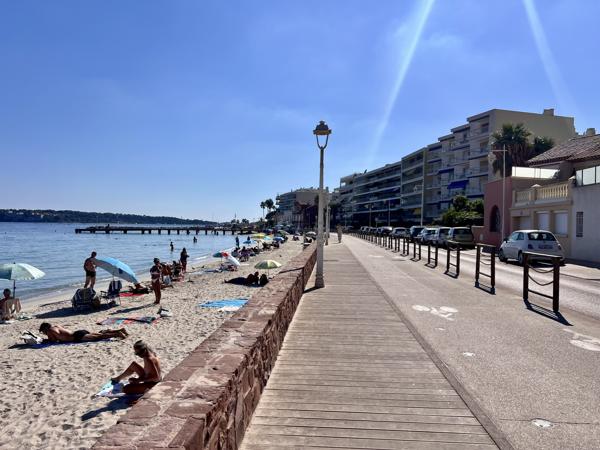 CANNES PALM BEACH CO-EXCLUSIVITÉ 2 PIÈCES RENOVÉ GRANDE TERRASSE CALME STANDING GARAGE