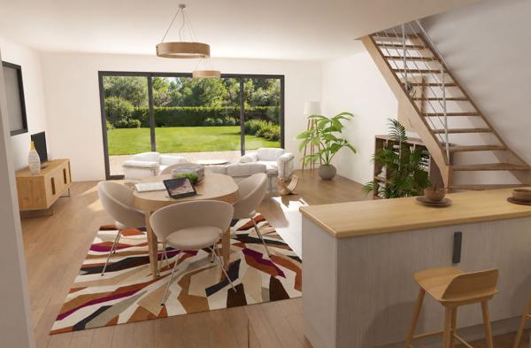 Terrain + Maison à vendre 5 pièces - 135 m²