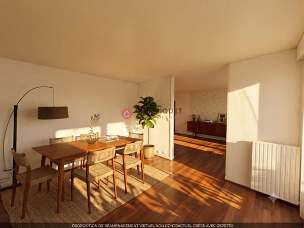 SAINT-HERBLAIN - Appartement type 6 de 113 m² - Cadre agréable et vert