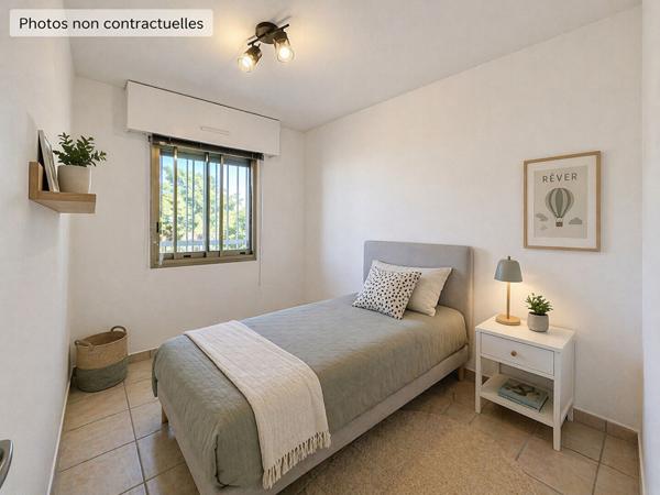 Le Cannet MontJoli - Appartement 3 pièces 63m² - Terrasse sud au calme - piscine - cave