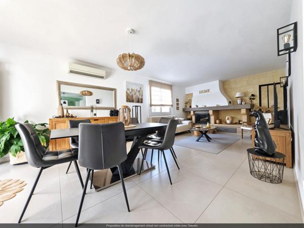 Maison type 6 de 140 m² sur 500 m² de terrain avec piscine et garage