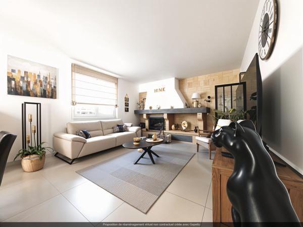 Maison type 6 de 140 m² sur 500 m² de terrain avec piscine et garage