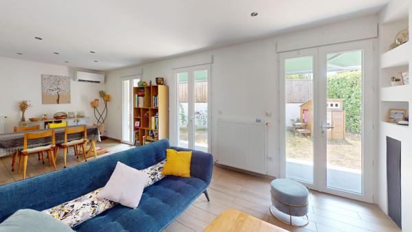 Rare, BALMA, coeur de ville, Appartement T4, grand garage et bureau sous-sol