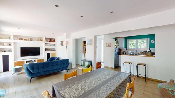 Rare, BALMA, coeur de ville, Appartement T4, grand garage et bureau sous-sol