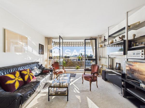 GARCHES - Buzenval appartement 4 pièces 82m2 - Dernier étage vue Paris