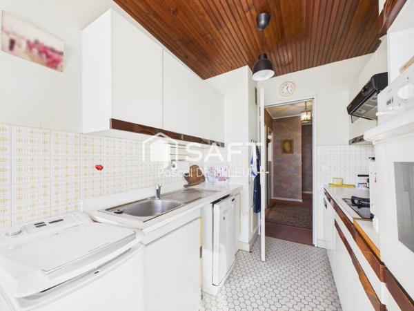 GARCHES - Buzenval appartement 4 pièces 82m2 - Dernier étage vue Paris