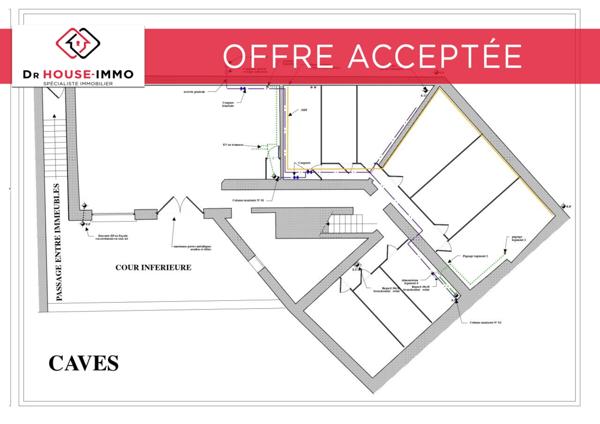 Immeuble à vendre 25 pièces de 492 m²