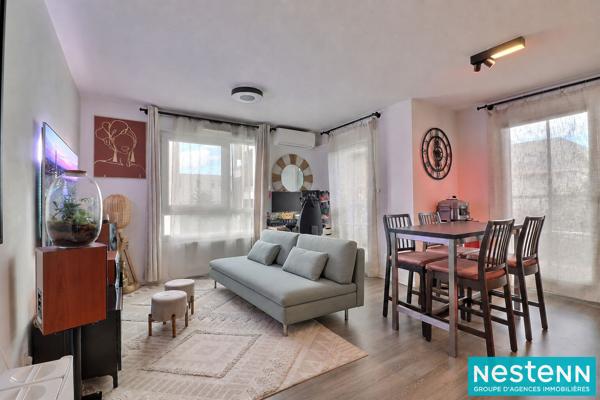 Carré de Soie Vaulx-en-Velin Proche Métro A - Appartement T3 de 60 m², récent, balcon, garage