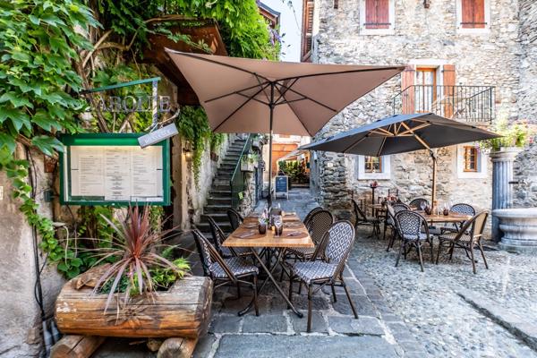 Restaurant typique à Yvoire ( 74140 ) avec terrasse