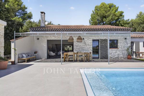 La Cadière-d'Azur – Villa de plain-pied rénovée avec piscine, 4 suites et pool house