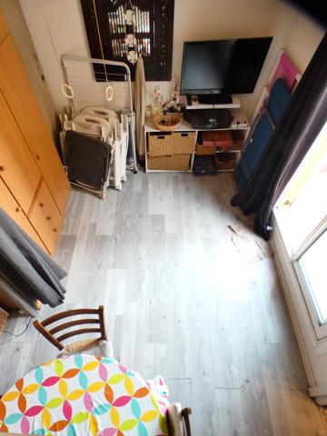 Roquille. Studio mezzanine avec terrasse et parking